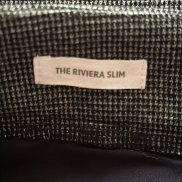 LOFT The Riviera Slim Pants in Brushed Houndstooth - Picture 8 of 13